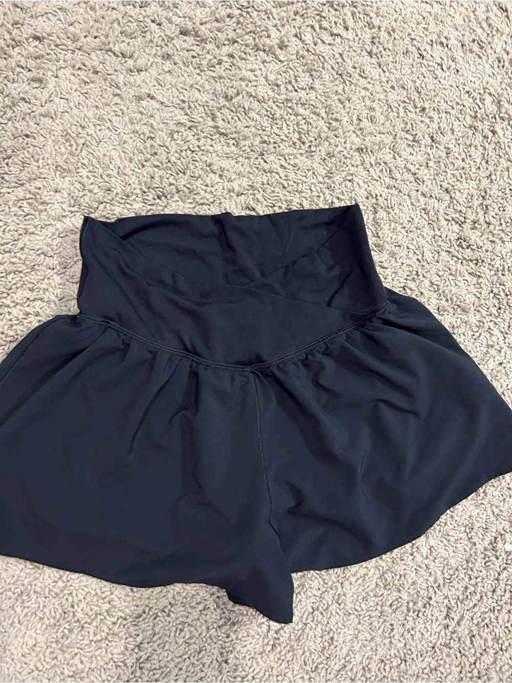 Black offline aerie Athletic Short